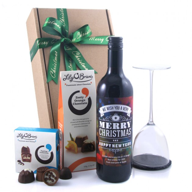 Hampers and Gifts to the UK - Send the Christmas Wine Gifts - Vintage Lights